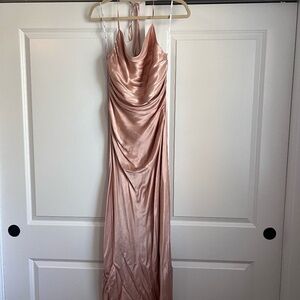 Shona Joy La Lune Lace Back Maxi Dress
